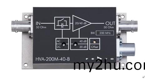 HVA係列帶寬電(dian)壓放(fang)大器